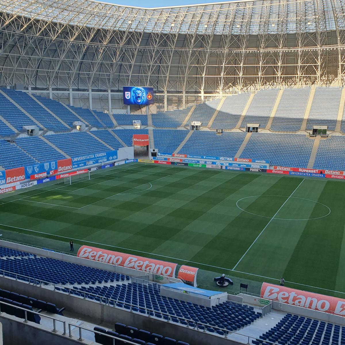Imagini înainte de Craiova - FCSB
