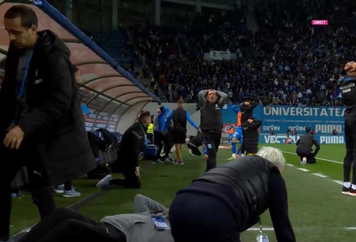 Sorin Cârțu la Universitatea Craiova - FCSB