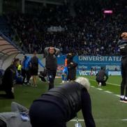 Sorin Cârțu la Universitatea Craiova - FCSB / Foto: Captură digi sport 1