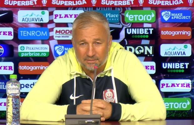 „Nu s-a întâmplat NICIODATĂ de când am venit la CFR” » Dan Petrescu, îngrijorat înainte de meciul cu Rapid: „Sper să mă înșel”