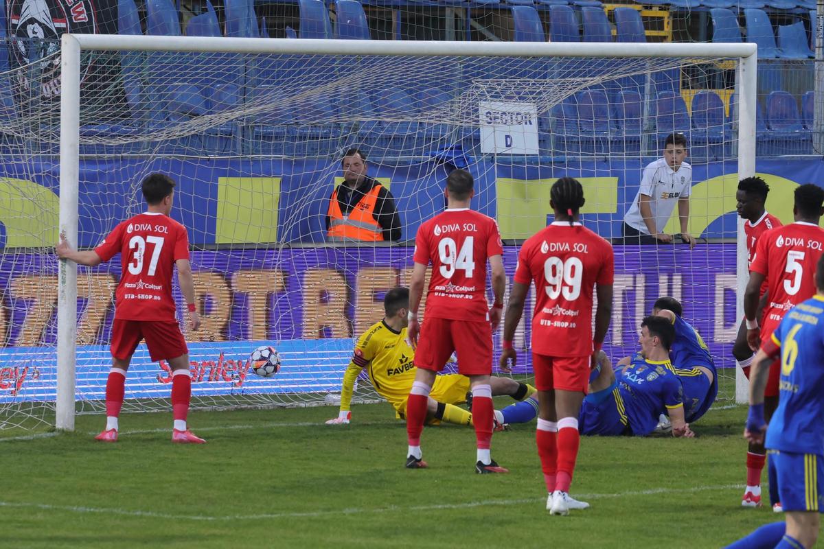 Unirea Slobozia - UTA Arad // FOTO: Ionuț Iordache (GSP)
