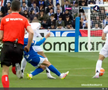 Kylian Mbappe, cartonaș roșu după o intrare criminală în Alaves - Real Madrid, foto: captură Digi Sport