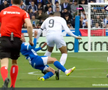 Kylian Mbappe, cartonaș roșu după o intrare criminală în Alaves - Real Madrid, foto: captură Digi Sport