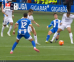 Kylian Mbappe, cartonaș roșu după o intrare criminală în Alaves - Real Madrid, foto: captură Digi Sport