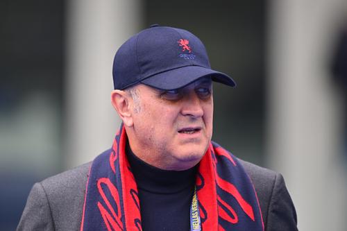 Dan Șucu, prezent în tribune la Verona - Genoa 0-0 // FOTO: Getty Images