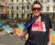 Romana Tabakova, în diverse ipostaze / Sursă foto: Facebook