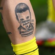 Juraj Kucka și tatuajul inspirat din serialul „Stranger Things” / foto: Guliver gettyimages