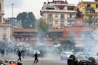 Scene de război pe străzile capitalei, înainte de Lazio - AS Roma