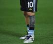 Leo Messi și-a tatuat piciorul stâng / foto: Guliver gettyimages