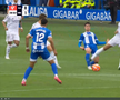 Kylian Mbappe, cartonaș roșu după o intrare criminală în Alaves - Real Madrid, foto: captură Digi Sport