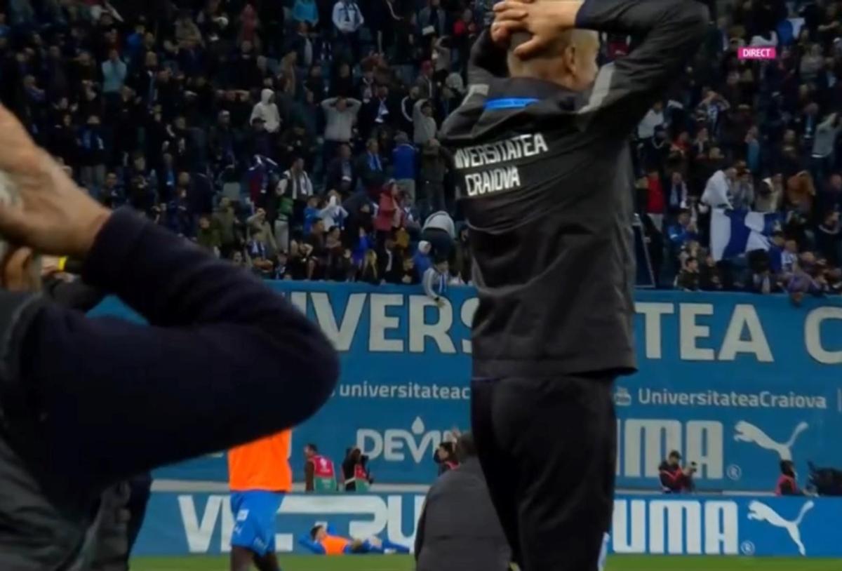 Sorin Cârțu la Universitatea Craiova - FCSB
