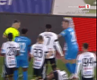 Coșmar în 5 minute pentru Craiova: Istvan Kovacs a scos direct cartonașul roșu