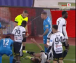 Coșmar în 5 minute pentru Craiova: Istvan Kovacs a scos direct cartonașul roșu