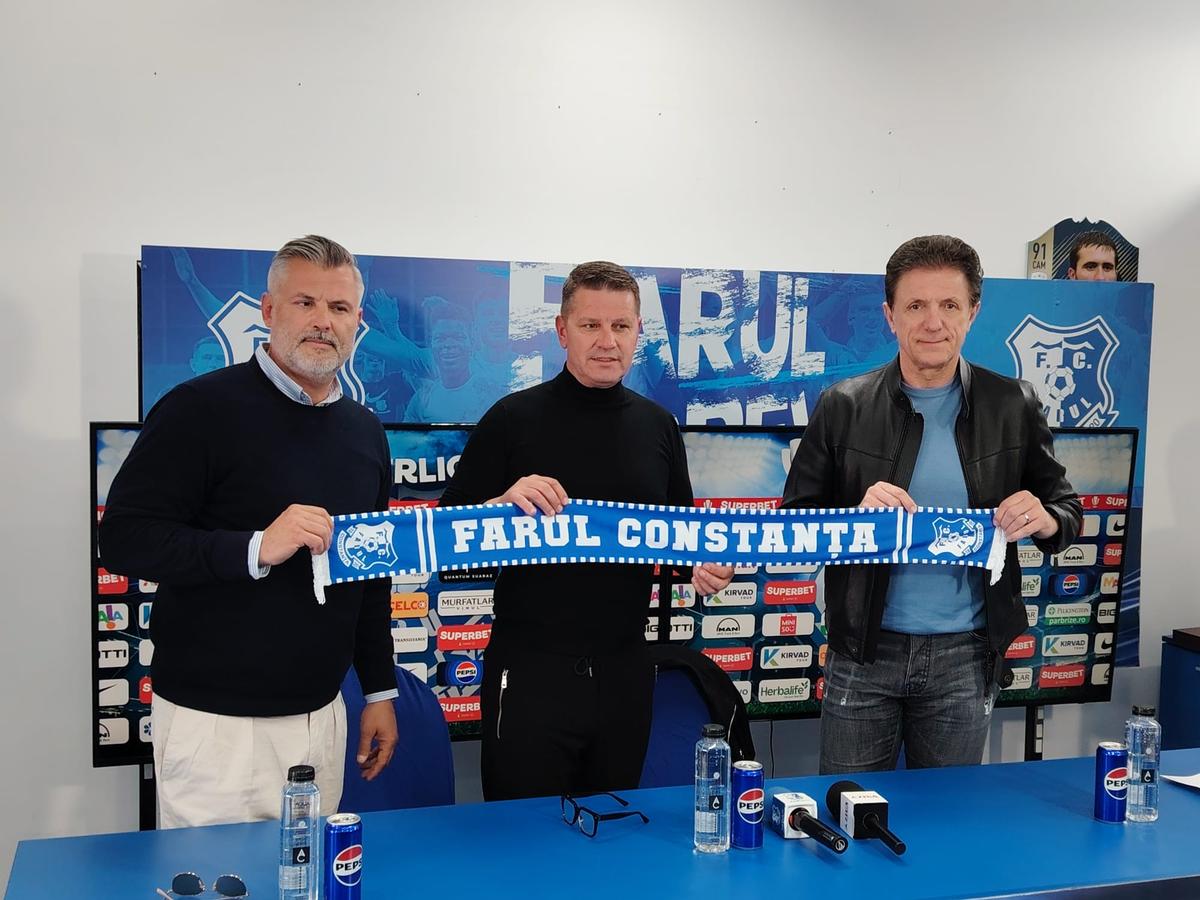 Flavius Stoican, noul antrenor al Farului