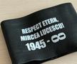 Scaunul lui Mircea Lucescu din loja de pe stadionul Giulești