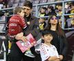 Imagini cu familia Lucescu înainte de Rapid - FC Argeș // foto: Ionuț Iordache (GSP)