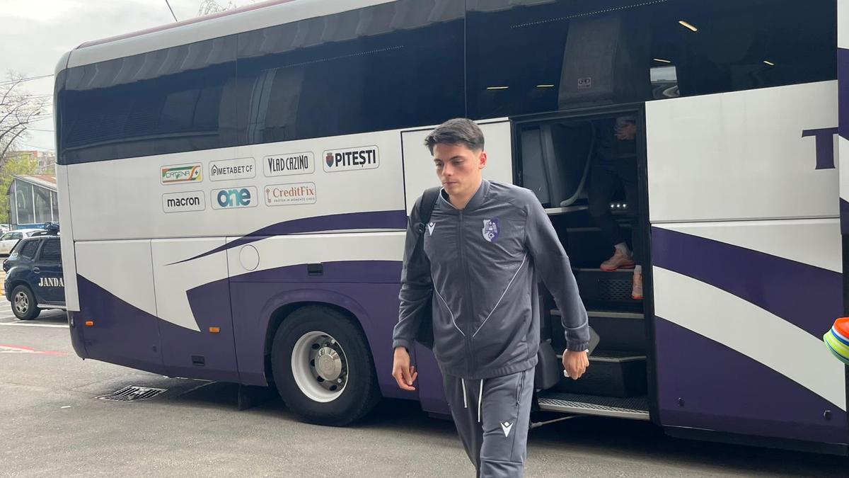 Rapid - FC Argeș în play-off. Imagini înainte de partidă