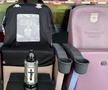 Scaunul lui Mircea Lucescu din loja de pe stadionul Giulești