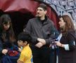 Imagini cu familia Lucescu înainte de Rapid - FC Argeș // foto: Ionuț Iordache (GSP)