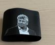 Scaunul lui Mircea Lucescu din loja de pe stadionul Giulești