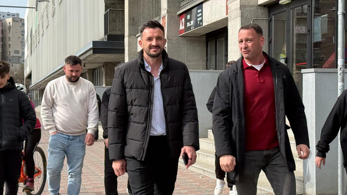 Rapid - FC Argeș în play-off. Imagini înainte de partidă