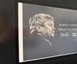 Scaunul lui Mircea Lucescu din loja de pe stadionul Giulești