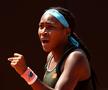 Aryna Sabalenka (23 de ani, 4 WTA) a fost învinsă în optimile de finală de la Roma de Cori Gauff (17 ani, 32 WTA), scor 5-7, 3-6.