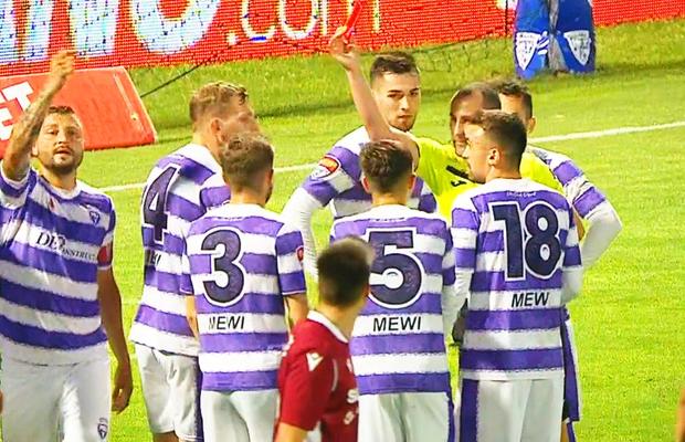 Rapid - ASU Poli 1-0. Dan Alexa, acuzații grave la adresa arbitrului Coza: „Îmi asum ce zic, pentru că e adevărat!”