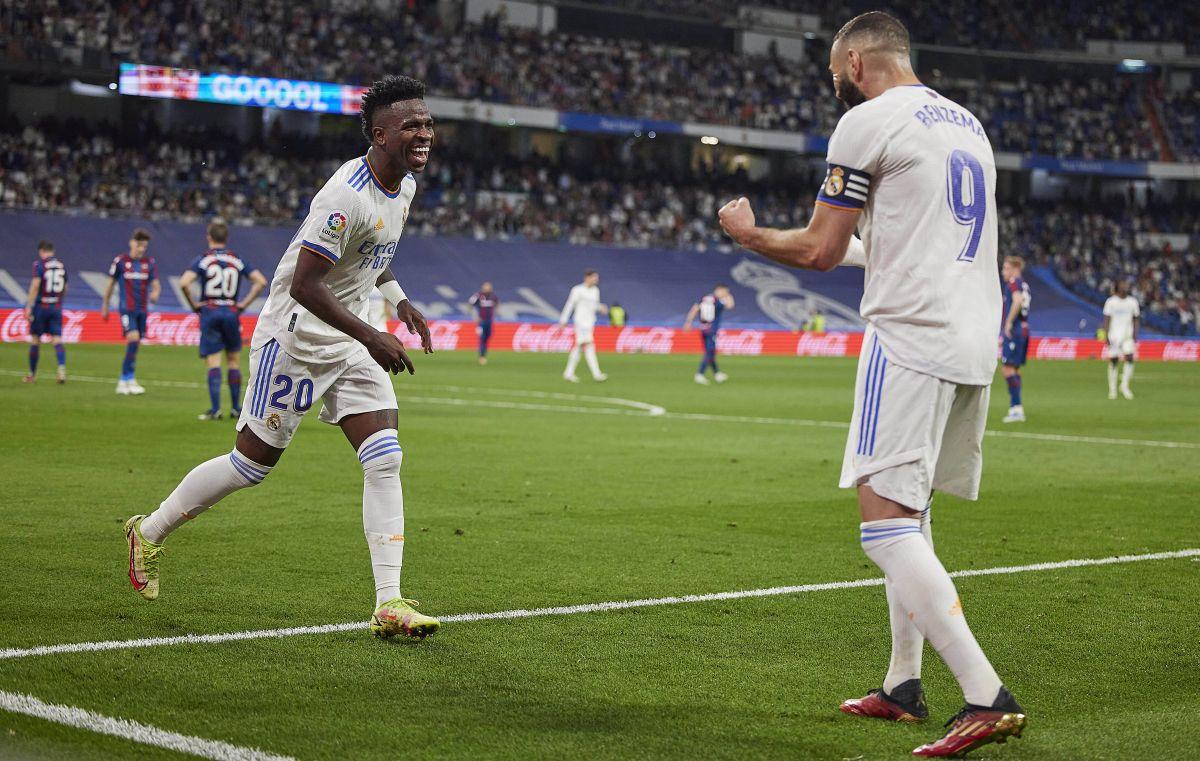 Real Madrid, victorie zdrobitoare cu Levante » Performanță fabuloasă reușită de Benzema + primul hattrick reușit de Vinicius
