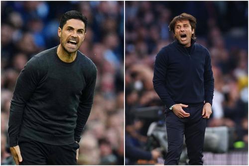 Mikel Arteta (în stânga) și Antonio Conte // foto: Guliver/gettyimages, Imago Images