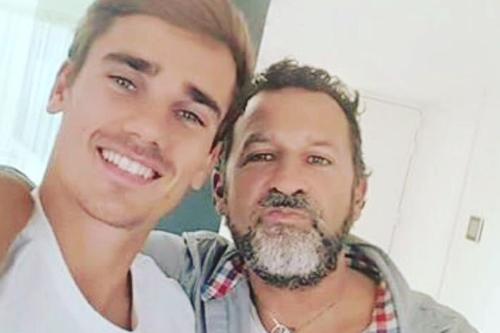 Eric Olhats, alături de Antoine Griezmann // foto: Instagram