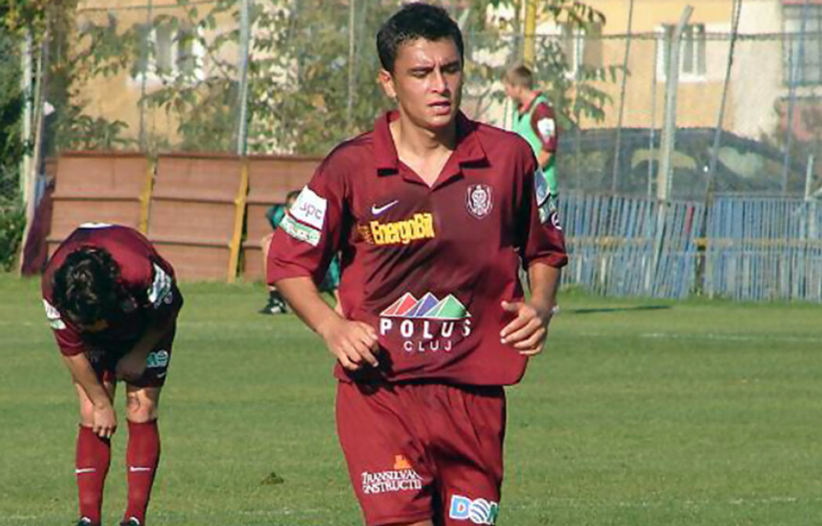 Horațiu Feșnic, în tricoul celor de la CFR Cluj