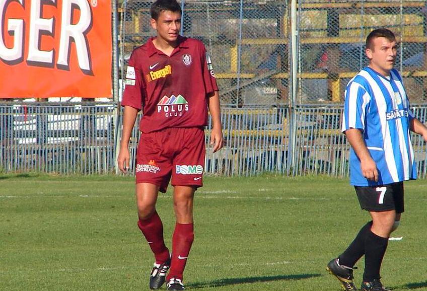 Horațiu Feșnic, pe vremea când era junior al celor de la CFR Cluj