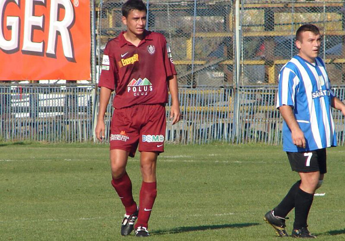 Horațiu Feșnic, în tricoul celor de la CFR Cluj