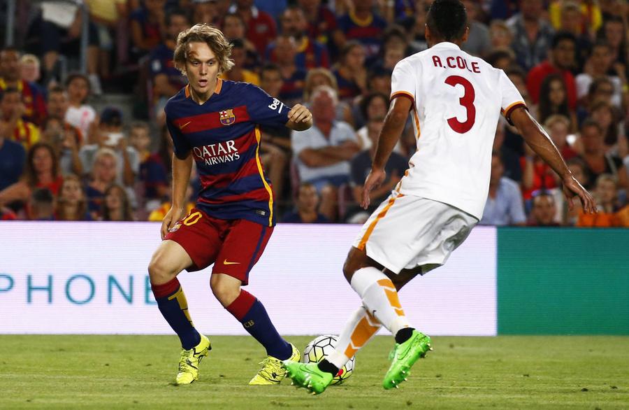 Alen Halilovic, când juca la FC Barcelona. Foto: Imago Balotelli la Rapid? Cum au reacționat Panduru și Moldovan: „Va fi un fiasco total! Mario o să aibă nevoie de scobitori”