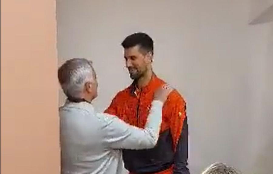Nole și Jose, discuție la Roma „Ne poți spune ceva despre rendez-vous-ul tău cu Jose Mourinho?” » Djokovic a avut nevoie de câteva secunde pentru a se dezmetici
