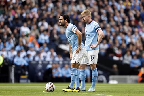 Ilkay Gundogan (32 de ani), mijlocașul german al celor de la Manchester City, ar urma să ajungă la FC Barcelona în fereastra de transferuri din vară. 
Foto: Imago