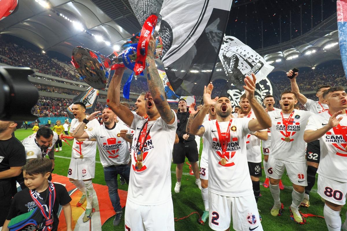FCSB - campioana României 2023-2024 (FOTO Raed Krishan)
