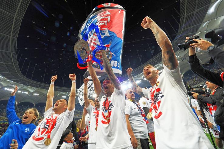 FCSB este noua campioană a României. Superliga ediția 2023-2024 FOTO Raed Krishan (GSP.RO)
