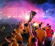 FCSB a plecat de la Arena Națională cu un autocar special. 5.000 de fani i-au așteptat la Ateneul Român FOTO Răzvan Păsărică / sportpictures.eu