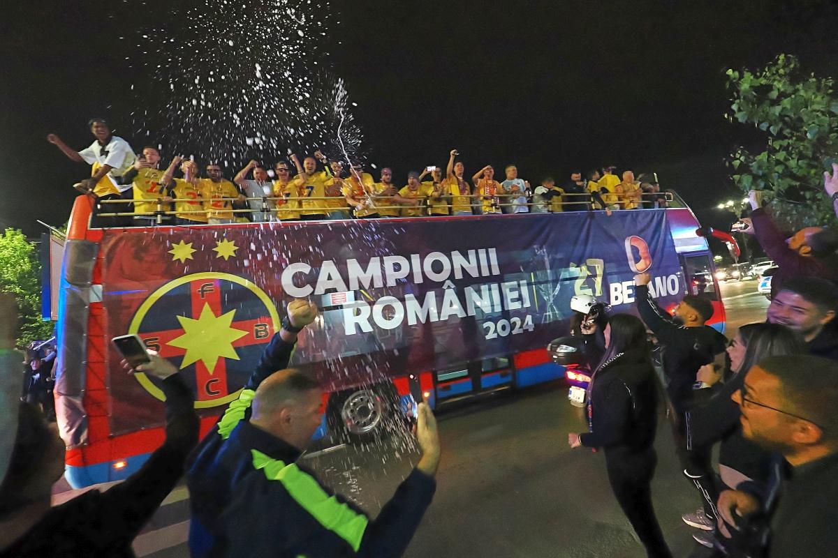 FCSB - campioana României 2023-2024 (FOTO Raed Krishan)