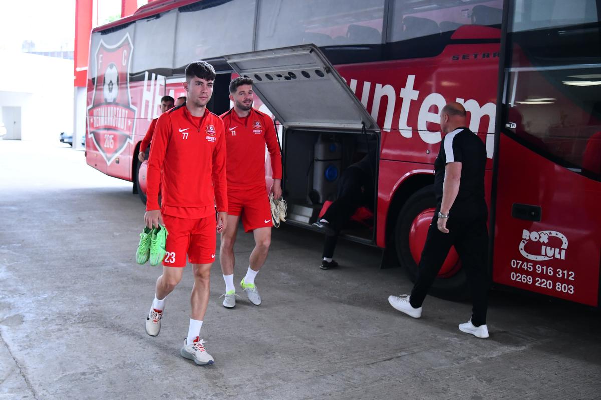 Antrenament Hermannstadt la Arad, înaintea finalei Cupei României cu CFR Cluj