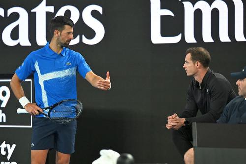 Novak Djokovic l-a concediat pe Andy Murray/ foto: Imago Images