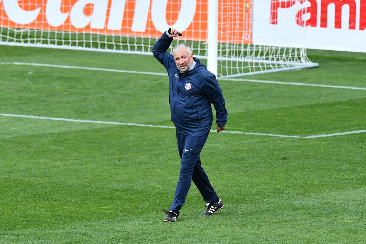 Antrenament CFR Cluj înaintea finalei Cupei cu Hermannstadt