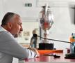 Dan Petrescu, la conferința de presă premergătoare duelului dintre CFR Cluj și Hermannstadt, foto: Cristi Preda