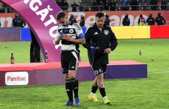 Alexandru Chipciu, după U Cluj - Craiova: „Ăsta e mesajul meu!”