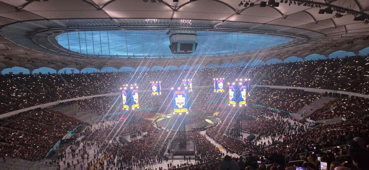Arena Națională la concertul Metallica