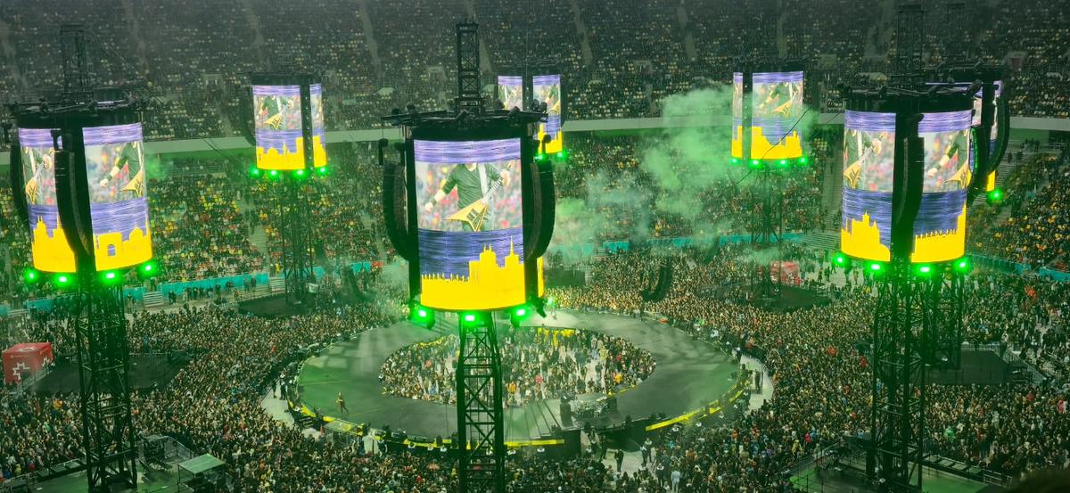 Arena Națională la concertul Metallica