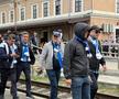 Mihai Rotaru a sosit la Sibiu alături de suporteri, înainte de U Cluj - Craiova. Foto: Andrei Crăiţoiu (GSP)