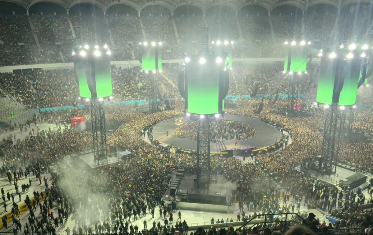 Cum s-a transformat Arena Națională pentru concertul Metallica: câți oameni au asistat la eveniment